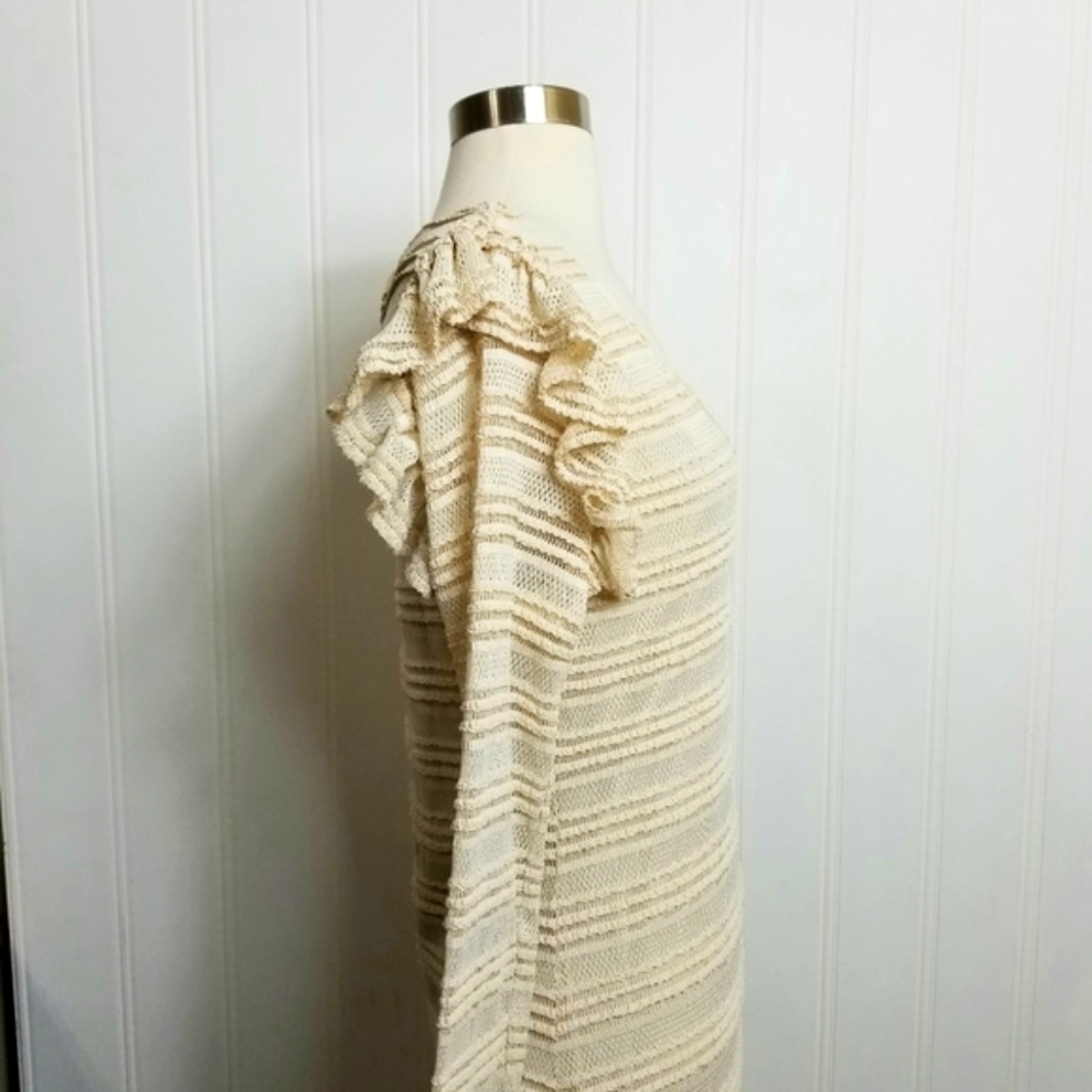 Dra Los Angeles Lace Ribbed Longsleeve Maxi Sweater Dress - Picture 2 of 16